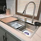 Kitchen Sink May Show Optional Features. Features and Options Subject to Change Without Notice.