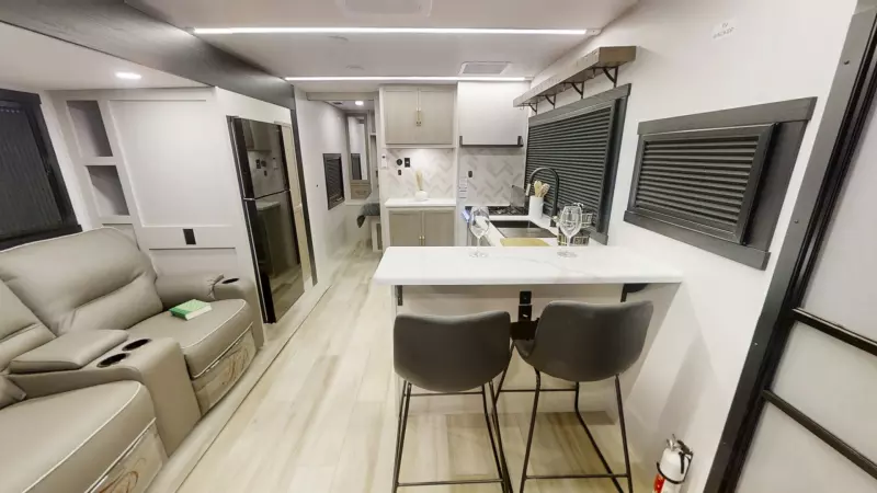 Heritage Glen Travel Trailers Main Room